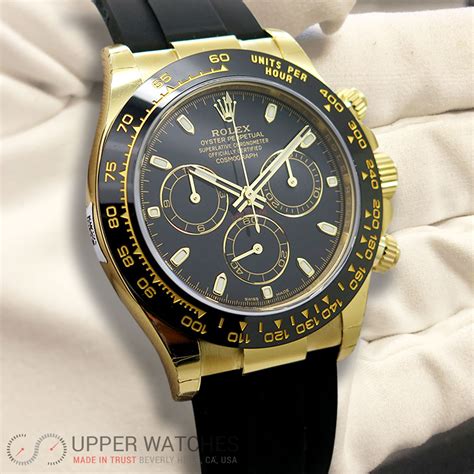 rolex 18k gold band daytona 1992